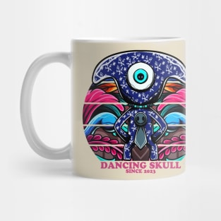 dancing hammer head skull Mug